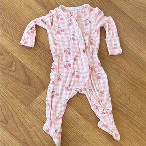 Angel Dear ruffle bum Cherry Print Kids One Piece